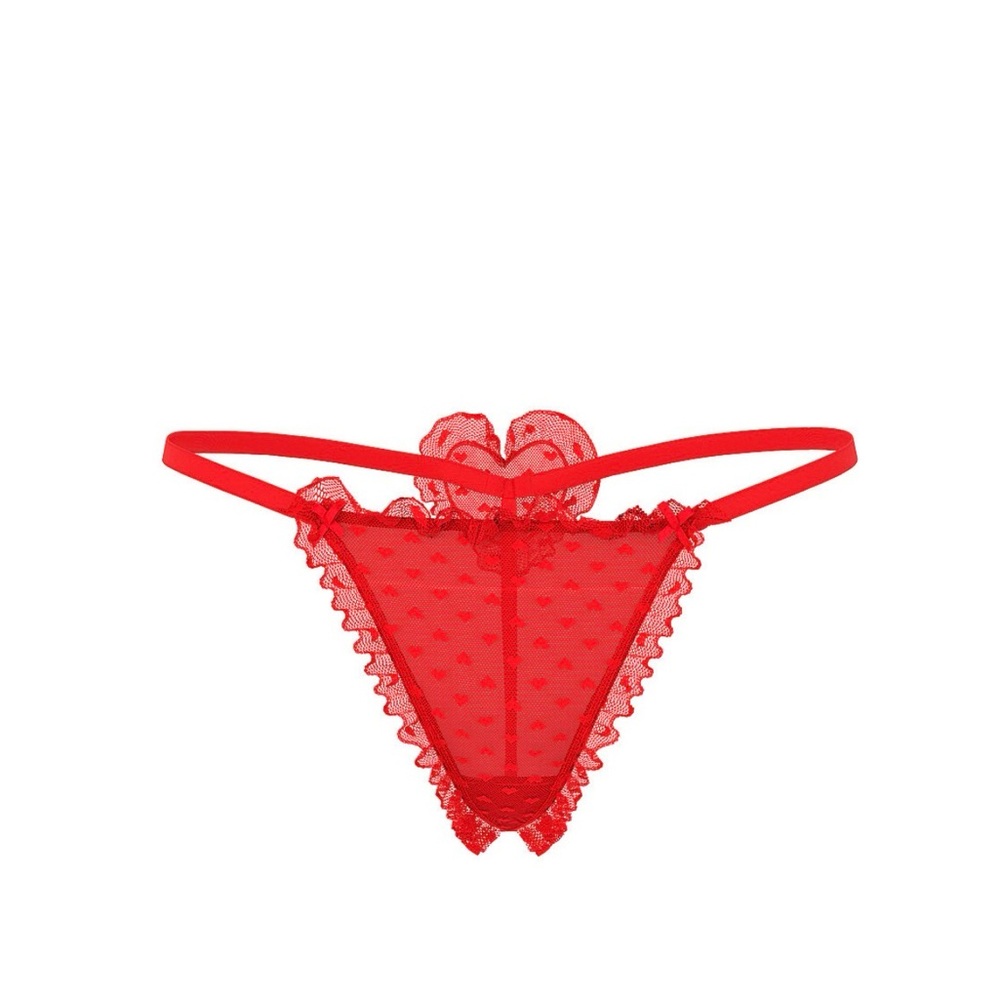 Victoria’s Secret Dream Angels Heart Chiffon String Thong Panty